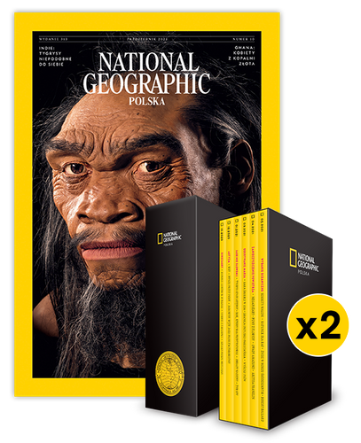 Dwuletnia prenumerata National Geographic z limitowanym Etui NG x2