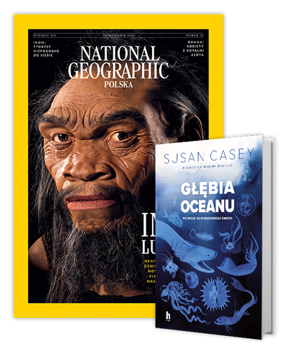 Roczna prenumerata National Geographic z książką "Głębia oceanu. Podróże do podwodnego świata"