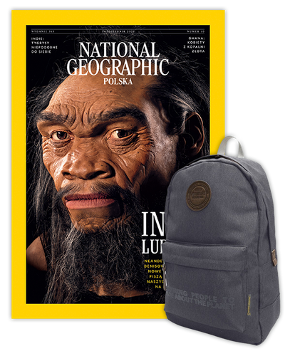 Roczna prenumerata National Geographic z plecakiem 1-komorowym National Geographic Society 7101