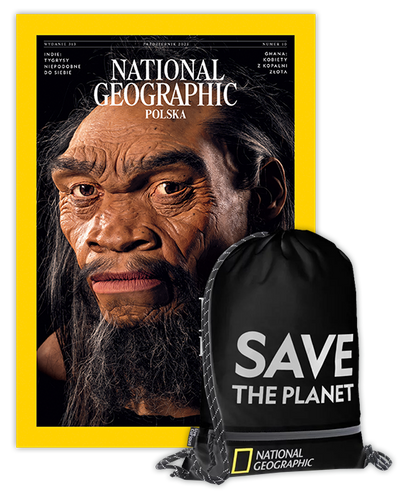 Roczna prenumerata National Geographic z małym plecakiem NG SATURN N08904.06 czarny