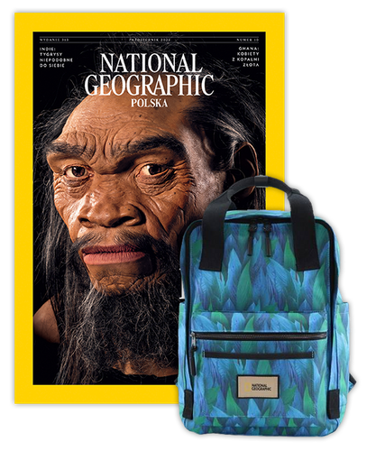 Roczna prenumerata National Geographic z plecakiem NG LEGEND Duży N19180RN