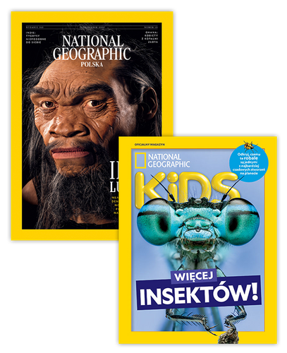 Pakiet prenumeraty: National Geographic i National Geographic Kids