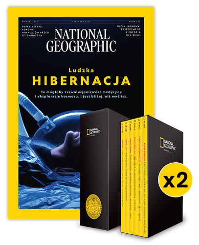 Dwuletnia prenumerata National Geographic z limitowanym Etui NG x2