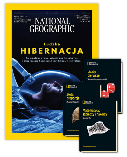 Roczna prenumerata National Geographic z kolekcją 39 tomów Świat jest Matematyczny