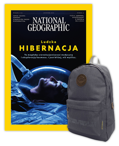 Roczna prenumerata National Geographic z plecakiem 1-komorowym National Geographic Society 7101