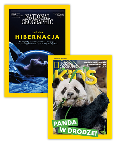 Pakiet prenumeraty: National Geographic i National Geographic Kids