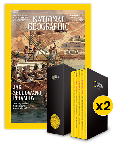 Dwuletnia prenumerata National Geographic z limitowanym Etui NG x2