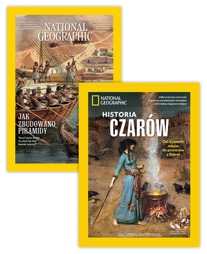 Roczna prenumerata National Geographic + 4 wydania specjalne 