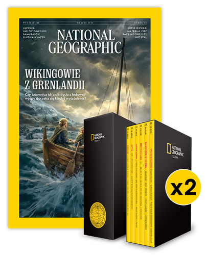 Dwuletnia prenumerata National Geographic z limitowanym Etui NG x2