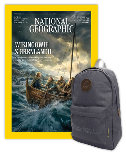Roczna prenumerata National Geographic z plecakiem 1-komorowym National Geographic Society 7101
