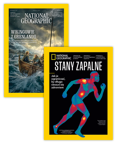 Roczna prenumerata National Geographic + 4 wydania specjalne 