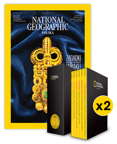 Dwuletnia prenumerata National Geographic z limitowanym Etui NG x2