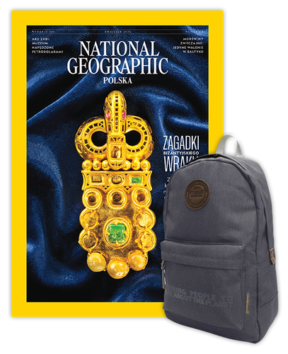 Roczna prenumerata National Geographic z plecakiem 1-komorowym National Geographic Society 7101