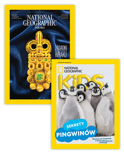 Pakiet prenumeraty: National Geographic i National Geographic Kids