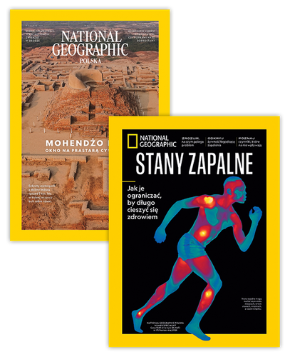 Roczna prenumerata National Geographic + 4 wydania specjalne 