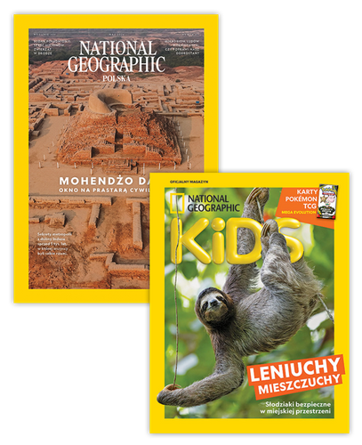 Pakiet prenumeraty: National Geographic i National Geographic Kids