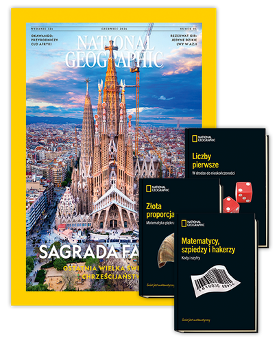 Roczna prenumerata National Geographic z kolekcją 39 tomów Świat jest Matematyczny
