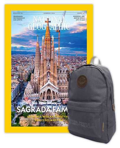 Roczna prenumerata National Geographic z plecakiem 1-komorowym National Geographic Society 7101