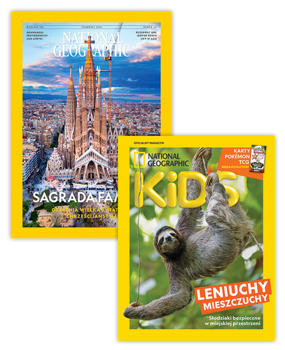 Pakiet prenumeraty: National Geographic i National Geographic Kids