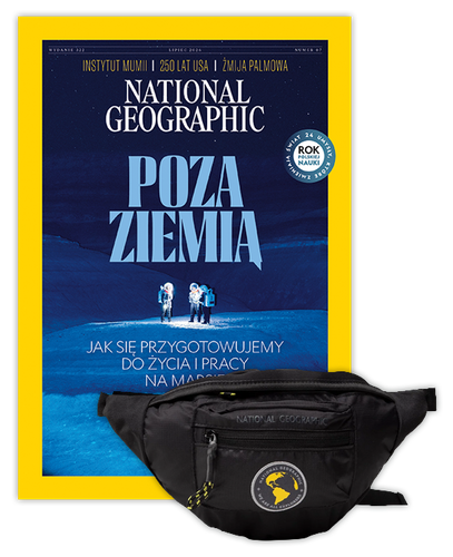 Roczna prenumerata National Geographic z nerką NG New Explorer czarna 2l