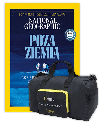 Roczna prenumerata National Geographic z torbą składaną podróżną NATIONAL GEOGRAPHIC FOLDABLES 14404