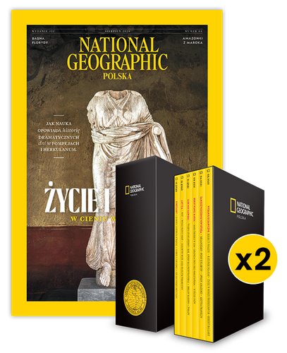 Dwuletnia prenumerata National Geographic z limitowanym Etui NG x2