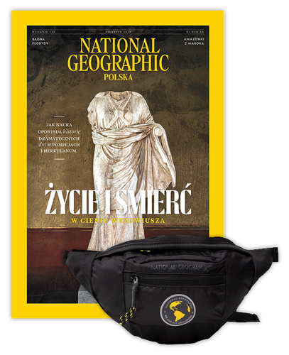 Roczna prenumerata National Geographic z nerką NG New Explorer czarna 2l