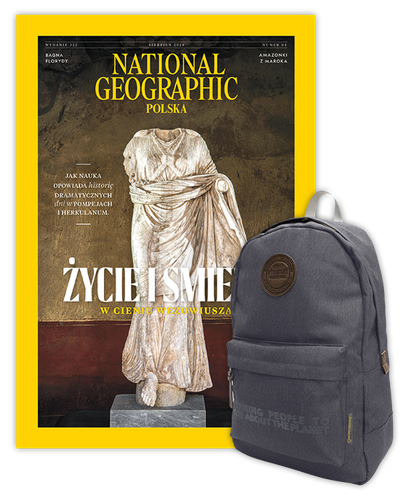 Roczna prenumerata National Geographic z plecakiem 1-komorowym National Geographic Society 7101