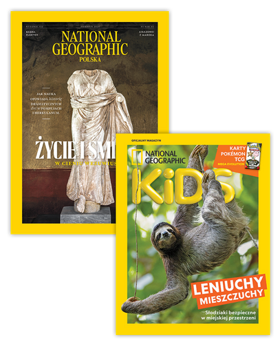 Pakiet prenumeraty: National Geographic i National Geographic Kids