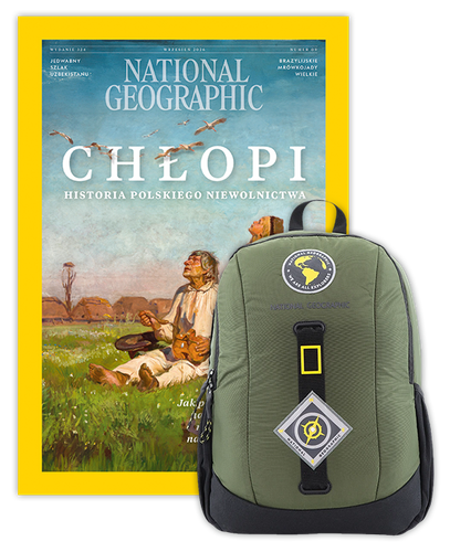 Roczna prenumerata National Geographic z Plecakiem NG New Explorer khaki 21l