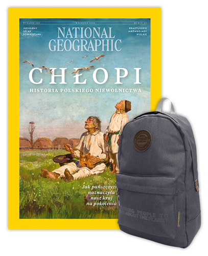 Roczna prenumerata National Geographic z plecakiem 1-komorowym National Geographic Society 7101