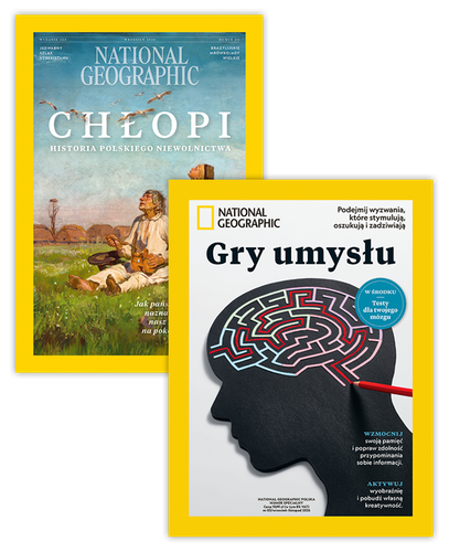 Roczna prenumerata National Geographic + 4 wydania specjalne 