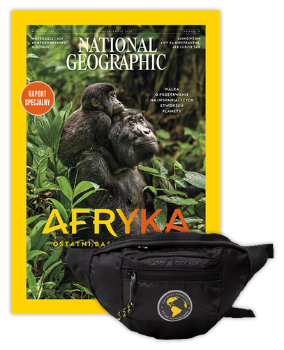 Roczna prenumerata National Geographic z nerką NG New Explorer czarna 2l
