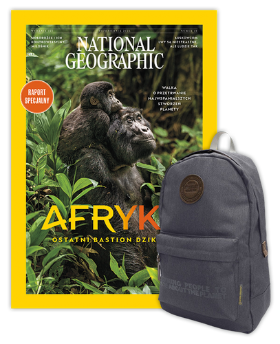 Roczna prenumerata National Geographic z plecakiem 1-komorowym National Geographic Society 7101