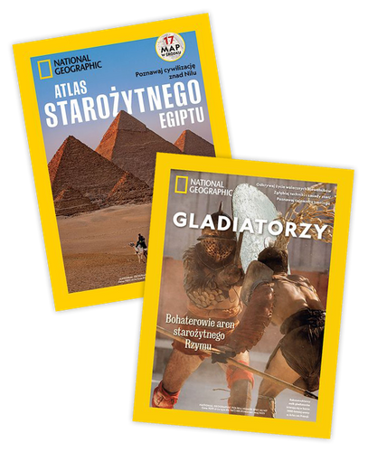 Pakiet Starożytny: Gladiatorzy i Atlas Starożytnego Egiptu