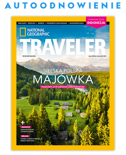 Autoodnawialna kwartalna prenumerata magazynu Traveler