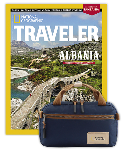 Roczna prenumerata Travelera z torbą Crossbody z rączką NG LEGEND N19184 Navy