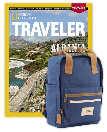 Roczna prenumerata Travelera z plecakiem National Geographic Legend