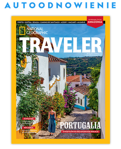 Autoodnawialna kwartalna prenumerata magazynu Traveler