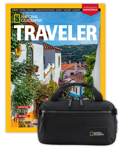 Roczna prenumerata Travelera z torbą Crossbody z rączką NG LEGEND N19184 Czarna