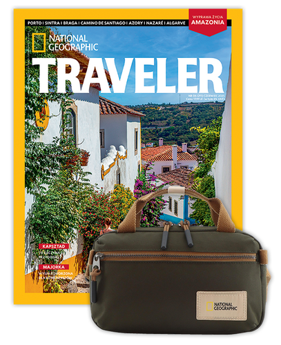 Roczna prenumerata Travelera z torbą Crossbody z rączką NG LEGEND N19184 Khaki