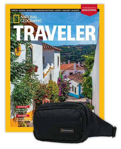 Roczna prenumerata Travelera z torbą biodrową NG PRO 718 CZARNA