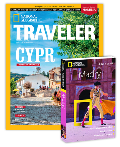 Roczna prenumerata TRAVELERA z przewodnikiem w prezencie: MADRYT