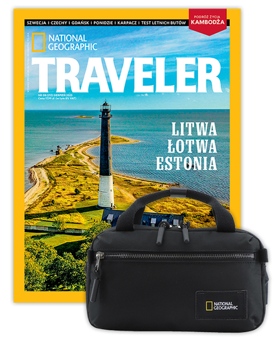 Roczna prenumerata Travelera z torbą Crossbody z rączką NG LEGEND N19184 Czarna