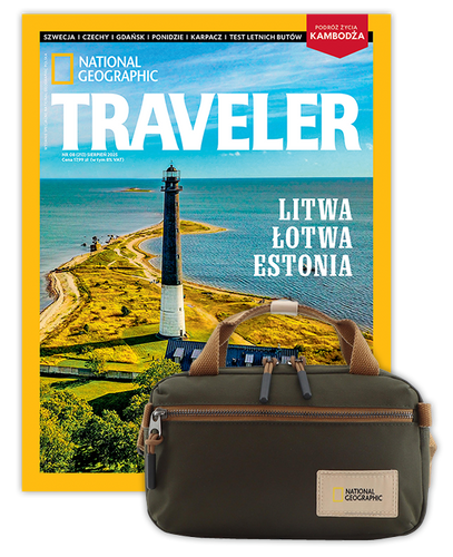 Roczna prenumerata Travelera z torbą Crossbody z rączką NG LEGEND N19184 Khaki