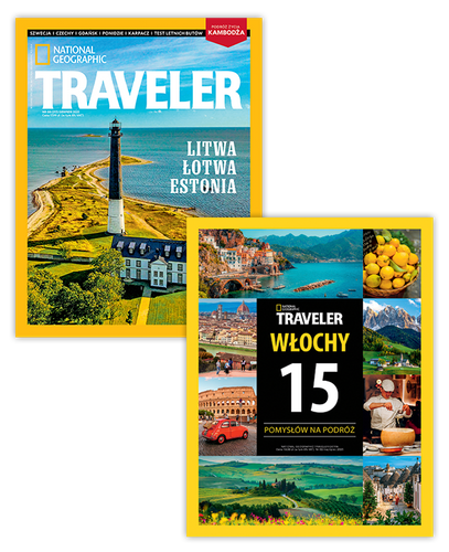 Roczny pakiet prenumeraty magazynów TRAVELER i TRAVELER Extra