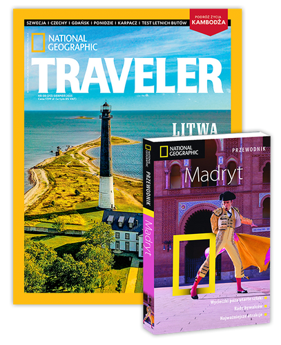 Roczna prenumerata TRAVELERA z przewodnikiem w prezencie: MADRYT