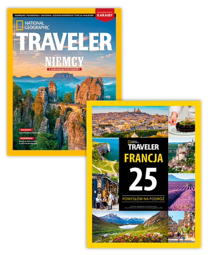 Roczny pakiet prenumeraty magazynów TRAVELER i TRAVELER Extra