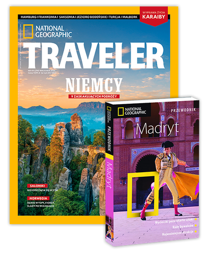 Roczna prenumerata TRAVELERA z przewodnikiem w prezencie: MADRYT