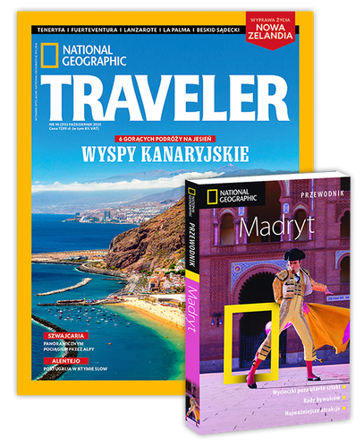 Roczna prenumerata TRAVELERA z przewodnikiem w prezencie: MADRYT
